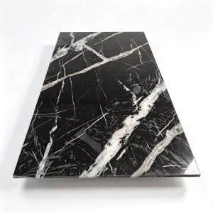Low MOQ Plastic UV Marble Wall Panels Waterproof Fireproof Chinese Design for Household Hospital Mall Hotel Entertainment