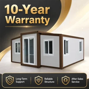 Low Maintenance Quick Occupancy 20 40 Ft Modular Home Prefabricated Expandable Container House Luxury Tiny House for Rental