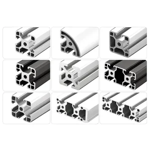 Low Price Aluminum Alloy Profile Industrial Use 40×40 50×50 90×90 6063 6000 Series Aluminum Extrusion Profile
