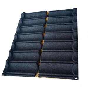 Low Price Economical Colored Stone Tiles Metal Roofing Tiles for House