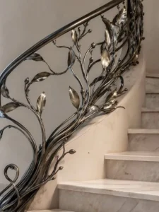 Luxury Contemporary Garden Iron Railing Metal Railing Fence Railing for Pathway Iron Railing