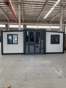 Luxury Double Wing Expandable House for Farm Stay Space Doubled Prefab Cabin Insulated Waterproof Steel Structure Rural Living