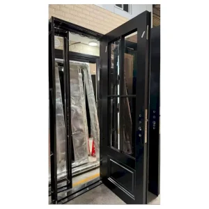 Luxury Metal Door Classic Metal Entrance Door Waterproof Metal Door for Modern Home Front Entrance Projects