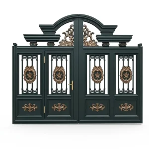 Luxury Metal Entrance Doors for Home Anti Theft Aluminium Outdoor Entry Door for Villa