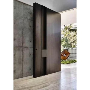 Luxury Residential Aluminum Entry Door Steel Metal Pivot Door