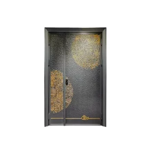Luxury Steel Security Door Antithieft Gate Iron Armored Entrance Door Interior Door