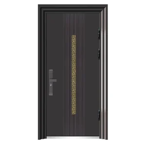 Luxury Villa Manual Chinese Style Aluminum Alloy Heavy Duty Anti-Theft Security Entrance Gates & Custom Sizes