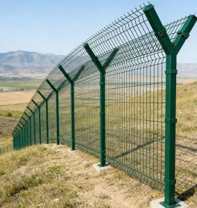 Luxury Villa and Residential Estate 3D Fence with Decorative Powder Coating for Privacy and Security 3D Fence