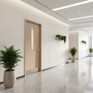 Manufacture Laminate HPL Coated Hospital Door Surgery Radiation-proof Lead Aluminum Doors