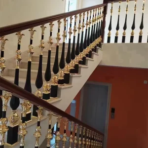 Manufacturer Best Seller Modern Metal Indoor Aluminum Stair Handrail Railing Villa Guaranteed Quality