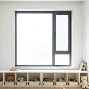 Manufacturer Bulk Supply Frosted Privacy Low-Maintenance Moisture-Proof Stainless Hardware Aluminum Casement Window