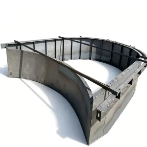 Manufacturer Certified High Strength Single Eyelet Welded Steel Mold Crash Barrier Formwork for Roadbed Slope Protection Works