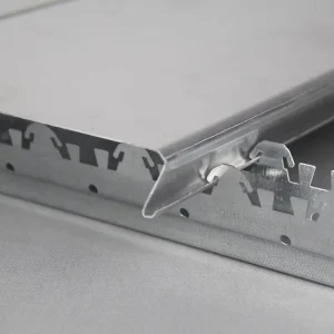 Manufacturer Direct Aluminum Strip Buckle Ceiling Keel Set Windproof Galvanized Keel Fireproof Moisture-Proof Auxiliary