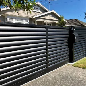 Manufacturer Easily Assembled Metal Aluminum Fence for Outdoor Garden