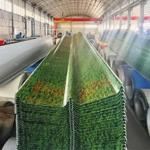Manufacturer Supplies Standard-specification Corrugated Roof Panels in G235 G210 Coated Colour Steel Sheets