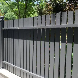 Manufacturer Supply Aluminum Fence Panels Easy to Install Metal Fencing