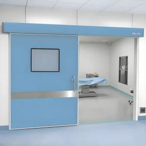 Medical Automatic Sliding Airtight Double Door Operating Room Clean Airtight Door Hospital Electric Sensor Airtight Door