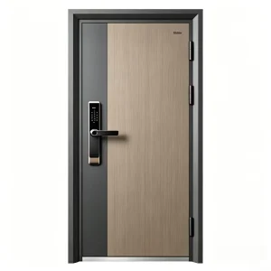 Mediterranean Aluminum Alloy Entry Front Door Rust Proof Soundproof Custom Size Seaside Villa Hotel Exterior