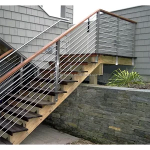 Metal Balustrade Staircase Railing Stainless Steel Baluster Steel Handrail Balcony Railings Aluminium Fence