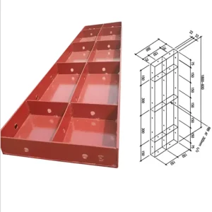 Metal Building Construction Material Q235 Steel Formwork
