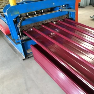 Metal Building Material Galvanized Steel Corrugated Prepainted Color Roof Tiles Price