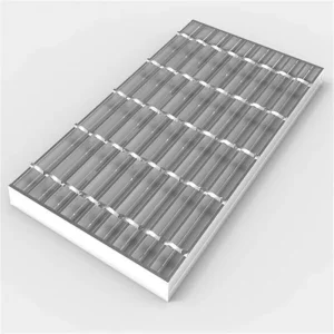 Metal Building Material Smooth Stainless Steel Large Floor Safety Plank Grating Plate for Walkway