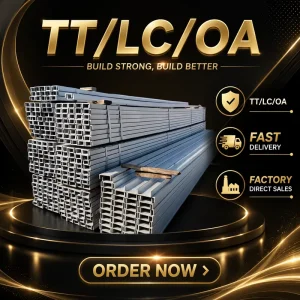 Metal Building Materials Customized High Strength C Steel Purlin Galvanized Steel Beam