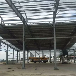 Metal Building Materials Kits Garage Structure Homes 6000 Sqft Insulation Prefabricated Building Workshop Warehouse