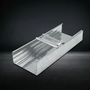 Metal Building Materials Light Steel Studs Partition Walls Vertical Quick Install Galvanized Steel Studs