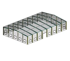 Metal Building With High Quality Steel Structure Hurricane Proof Materials