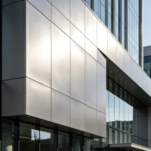 Metal Decorative Insulated Fireproof Calcium Silicate Board Panel with Acoustic Absorption and Water Resistant for Exterior Use