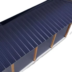 Metal Double Lock Standing Seam Roofing Facade System Dorm Apartment standing seam roof system YX 25 430