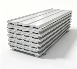 Metal EPS Sandwich Panels 5 Year Warranty Fire Water Resistant for Cold Room Hospital Hotel Prefab House & Villa Roofs
