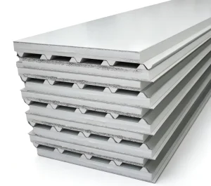 Metal EPS Sandwich Panels 5 Year Warranty Fire Water Resistant for Cold Room Hotel Hospital Prefab House & Villa Roofs