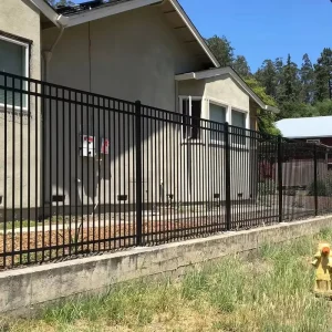 Metal Fence Panels Outdoor Security Customized Size and Color Modern