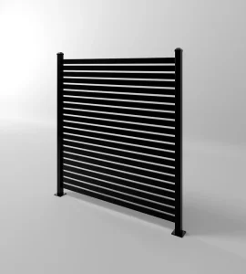 Metal Fence Panels for Garden, Farm, Yard, and Outdoor Security Fencing