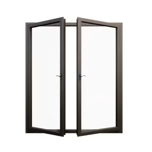 Metal Frame Glass Double Glazed Windows Hurricane Proof Aluminum Casement Window