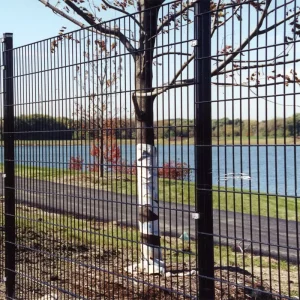 Metal Frame Powder-Coated Security Fence