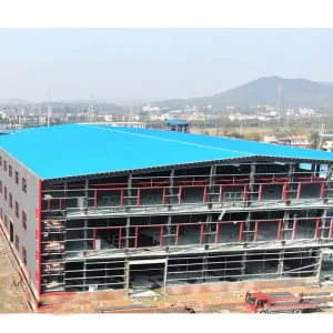 Metal Frame Steel Structures Building Engineered High Rise Light Steel Structure Commercial Building
