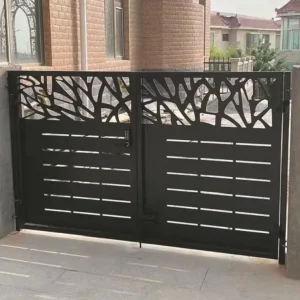 Metal Gate Door Security Yard Gate Metal Plate Gate Designs