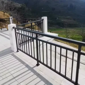 Metal Handrails Stair Railings Balustrades Outdoor Modern Rust Resistant Stainless Steel for Villa and Mall