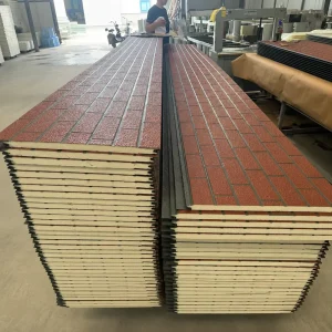 Metal PU Sandwich 16mm Panel for Decorative Exterior Wall