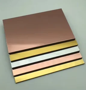 Metal Panel Interior Wall Decorative Aluminum Composite Panel Fluorocarbon Aluminum Composite Panel