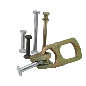 Metal Precast Concrete Accessories 1.3t-32t Lifting Clutch for Foot Lifting Anchor