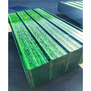 Metal Roof Panels Color Coated Galvanized Zinc Steel Plate PPGI Corrugated Roof Sheet Galvanized Zinc