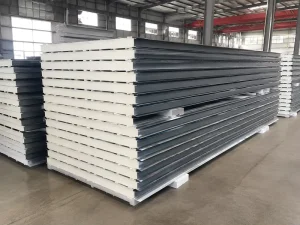 Metal Roofing Panel PU Insulation Core Aluminum Faced Waterproof Roof Panel Building Solution