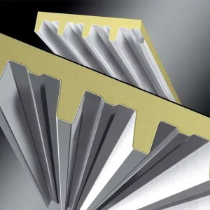 Metal Sandwich Roof Panel Waterproof Heat Insulation Building Material for Logistics Warehouse Factory Workshop