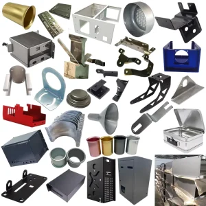 Metal Sheet Metal Fabrication Custom Non-Standard Hardware Accessories Black Electro Painting Steel Stamping Parts