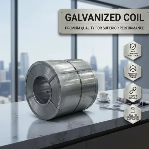 Metal Sheet and Building Projects DX51D SGCC DX52D Hot Dipped Galvanized Steel Coil