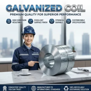 Metal Sheet and Building Projects DX51D SGCC DX52D Hot Dipped Galvanized Steel Coil